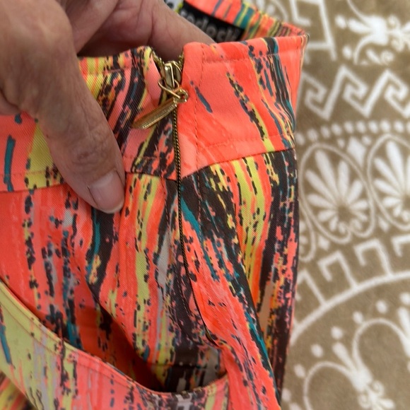 Jamie Sadock Orange Yellow Mini Skorts Casual - Picture 5 of 11